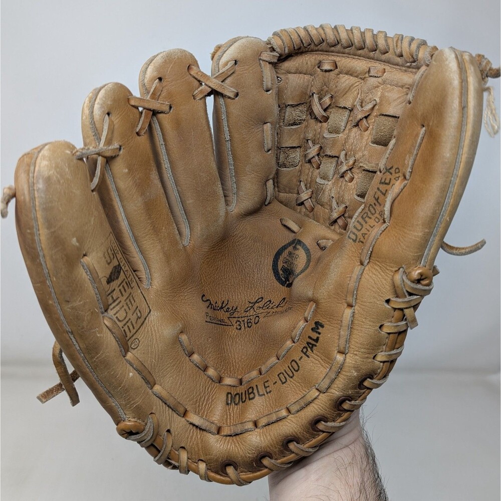 VTG Mickey Lolich Personal Model Baseball Glove Sage 3160 11" LHT Detroit Tigers